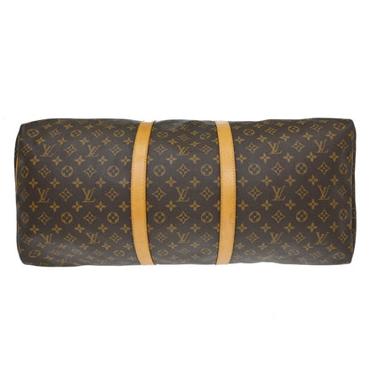 Louis Vuitton Keepall Monogram Canvas, Brown, Canvas, Travel Bag