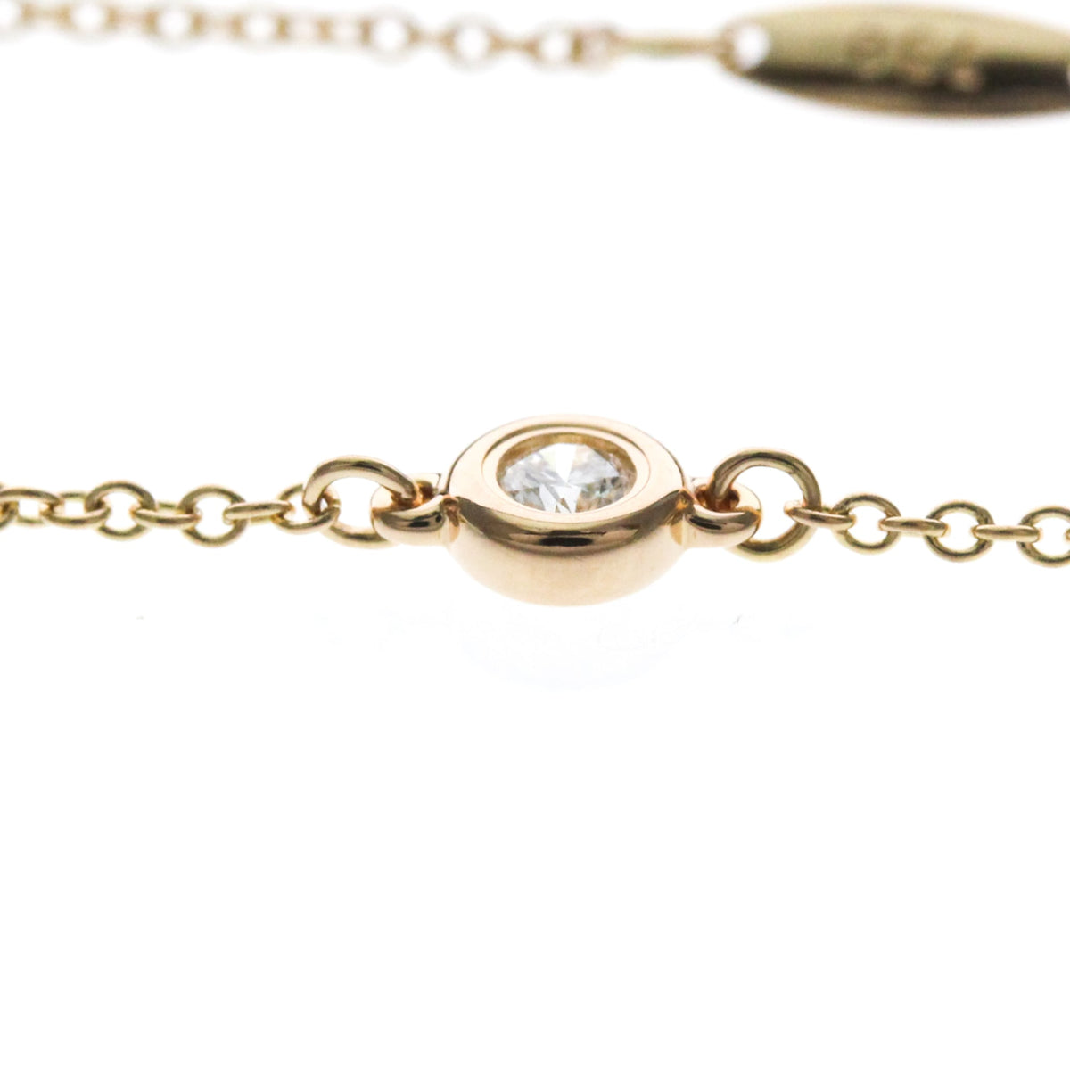Tiffany & Co. Peretti Diamonds By The Yard 18K Rose Gold with Diamond, Gold, Pink Gold, Bracelet