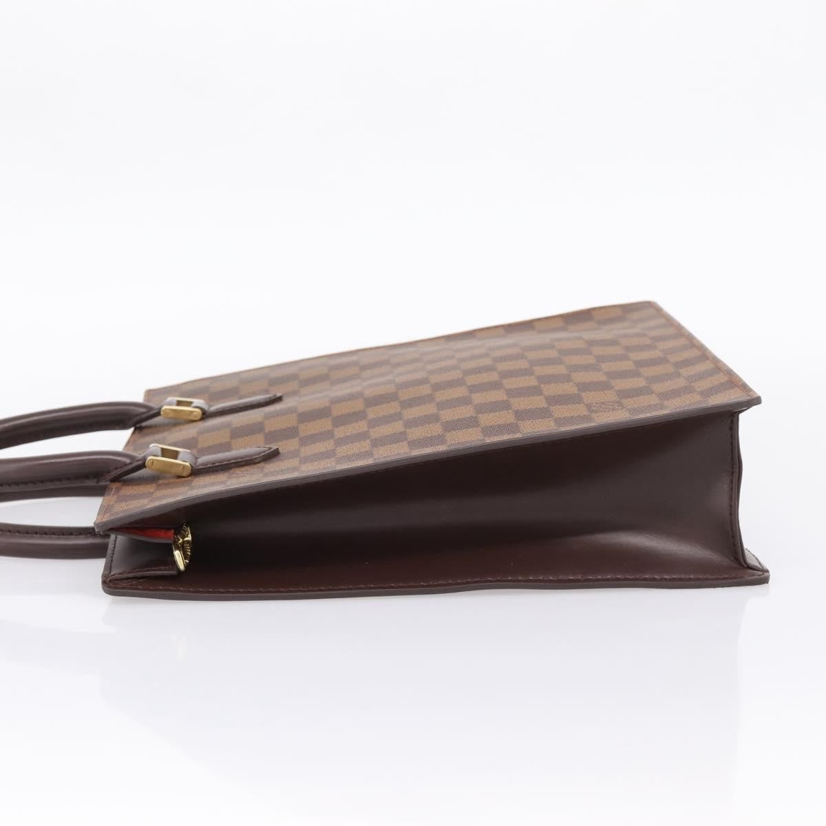 Louis Vuitton Venice Sac Plat Damier, Brown, Canvas, Tote Bag