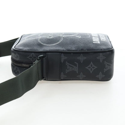 Louis Vuitton Danube Limited Edition Vivienne Monogram Eclipse, Black, Canvas, Shoulder Bag