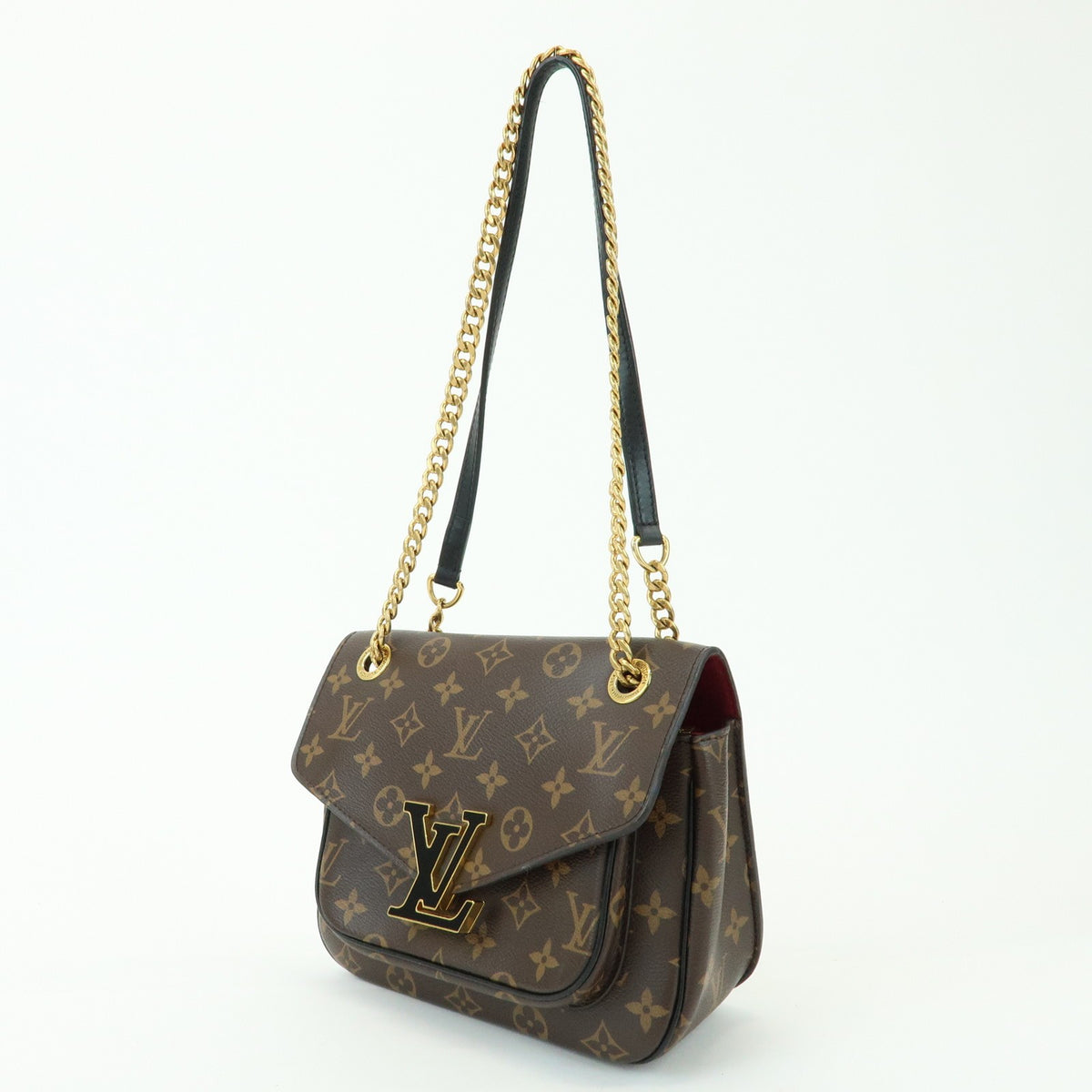 Louis Vuitton Passy Monogram Canvas, Brown, Canvas, Tote Bag