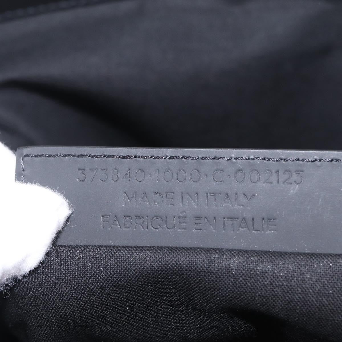Balenciaga Navy Zip Canvas and Leather, Black, Canvas, Clutch