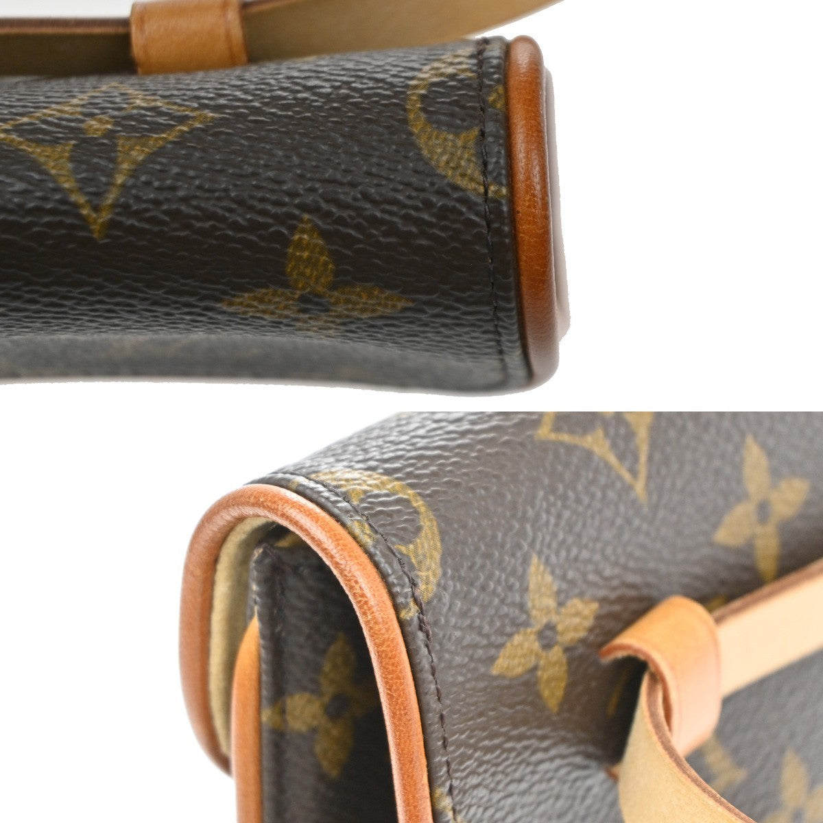 Louis Vuitton Florentine Waist Monogram Canvas, Brown, Canvas, Handbag