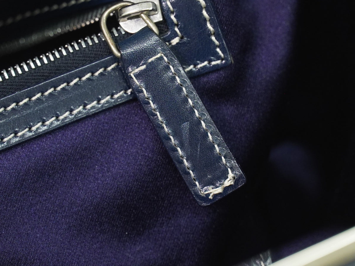 Fendi Vintage shoulderbag Canvas, Navy, Canvas, Shoulder Bag