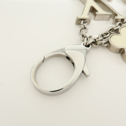 Louis Vuitton Fleur d'Epi Bag Charm Resin and Brass, White, Metal, Charm