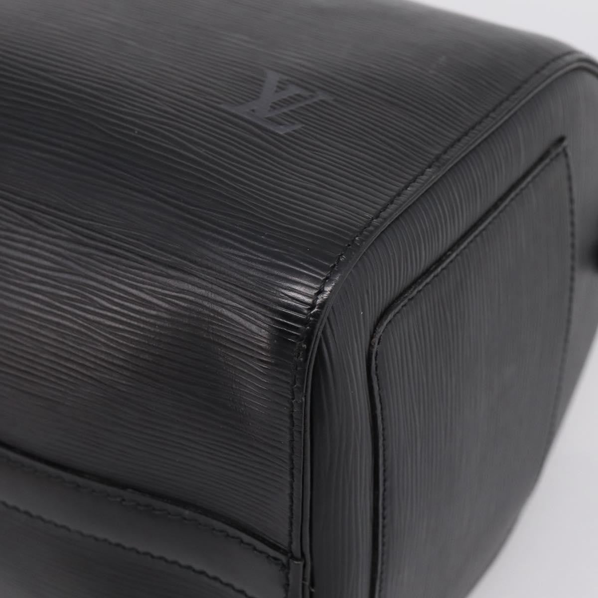 Louis Vuitton Speedy Epi Leather, Black, Leather, Handbag