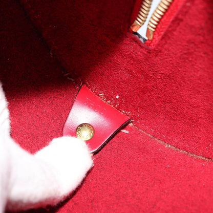Louis Vuitton Soufflot Epi Leather, Red, Leather, Tote Bag