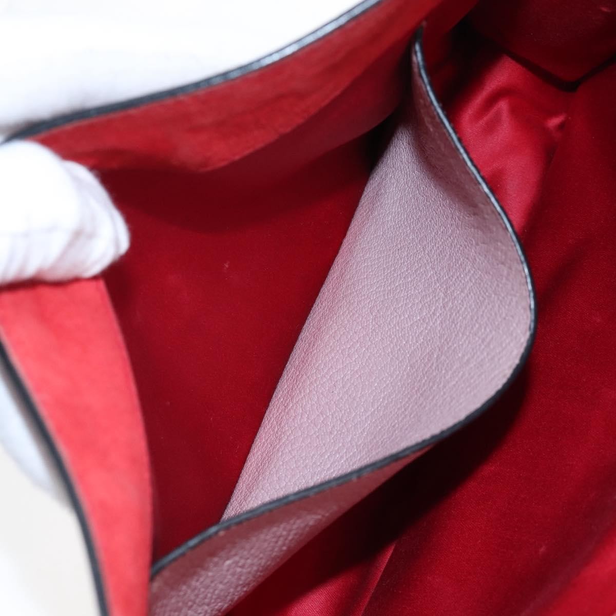 Miu Miu Logo Flap Leather, Pink, Leather, Crossbody Bag