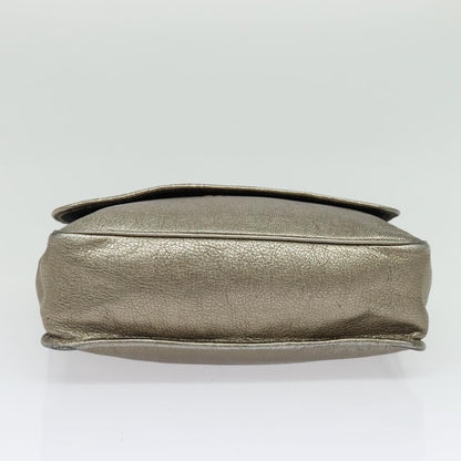 Loewe Anagram Leather, Gold, Leather, Tote Bag