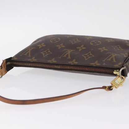 Louis Vuitton Pochette Accessoires Monogram Canvas, Brown, Canvas, Clutch