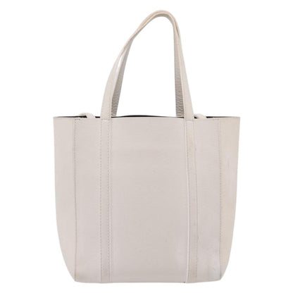 Balenciaga Everyday Leather, White, Leather, Tote Bag