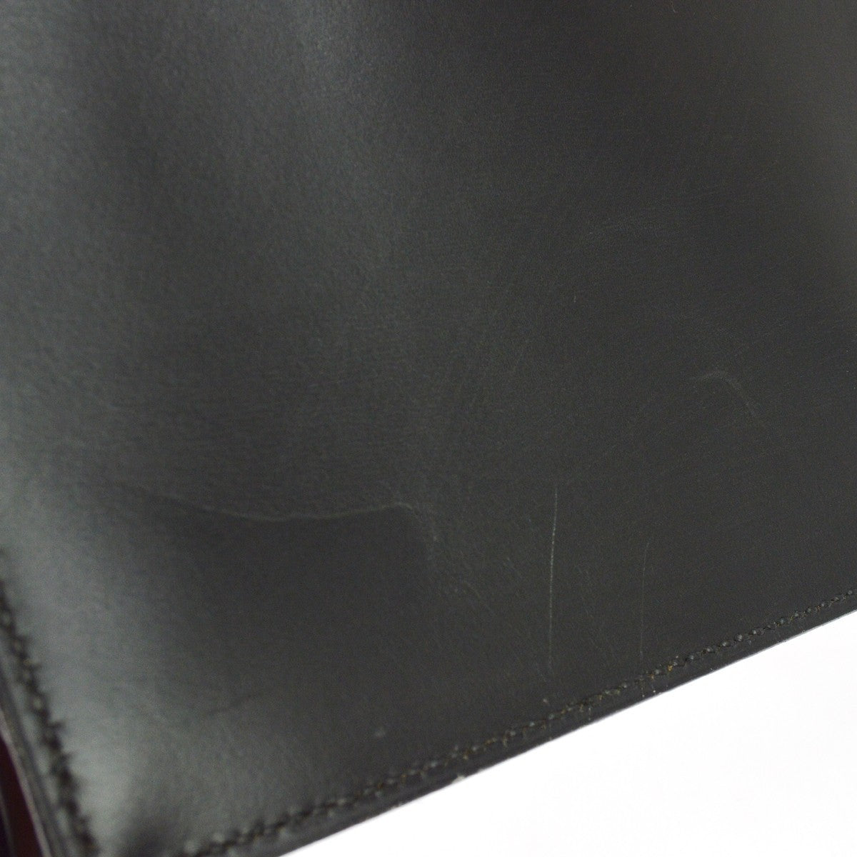 Hermes Sac a Depeches Box Calf, Black, Leather, Handbag