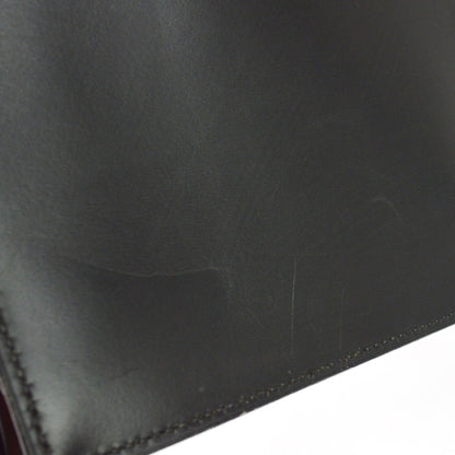 Hermes Sac a Depeches Box Calf, Black, Leather, Handbag