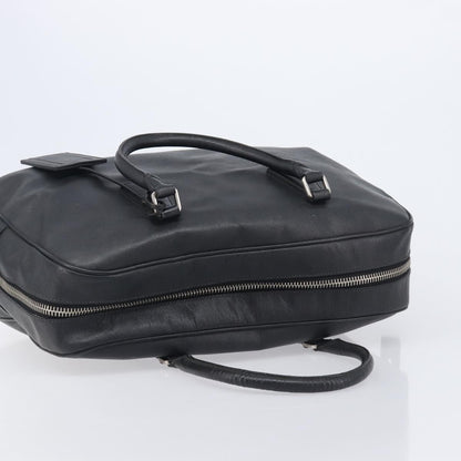Prada Vintage Leather, Black, Leather, Handbag