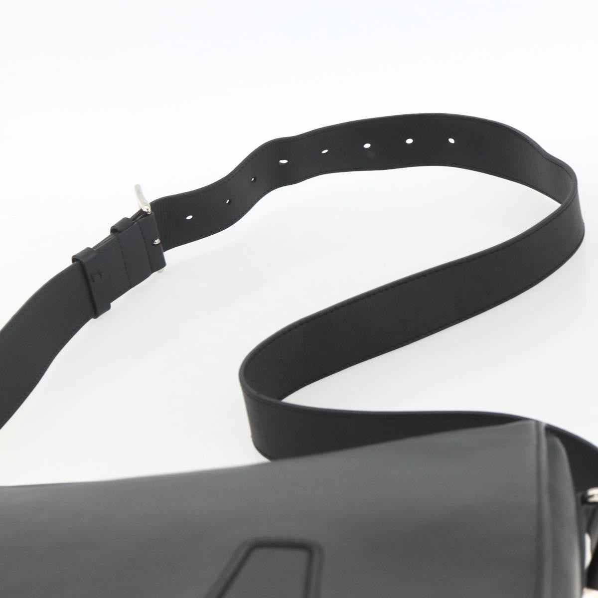 Louis Vuitton Harrington Messenger Epi Leather, Black, Leather, Handbag