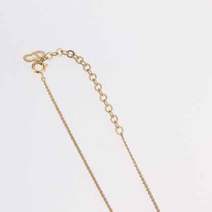 Christian Dior CD Pendant Metal, Gold, Metal, Necklace