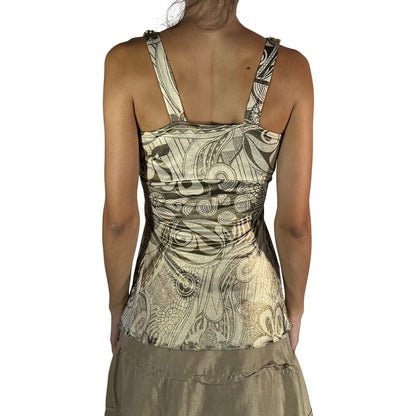 Sky Sleeveless Top