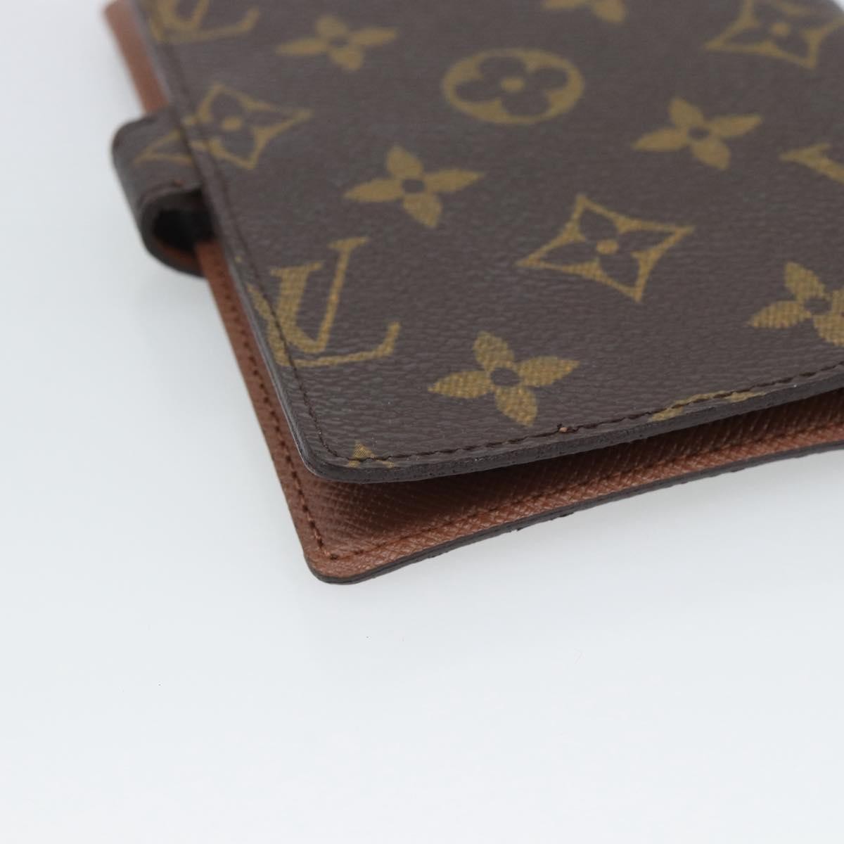 Louis Vuitton Agenda Cover Monogram Canvas, Brown, Canvas, Wallet