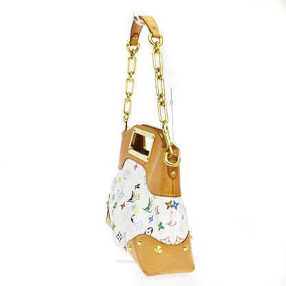 Louis Vuitton Judy Monogram Multicolor, White, Canvas, Handbag