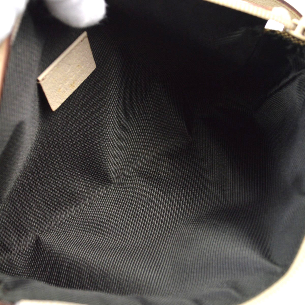 Gucci Jolicoeur Pochette GG Canvas, Beige, Canvas, Clutch