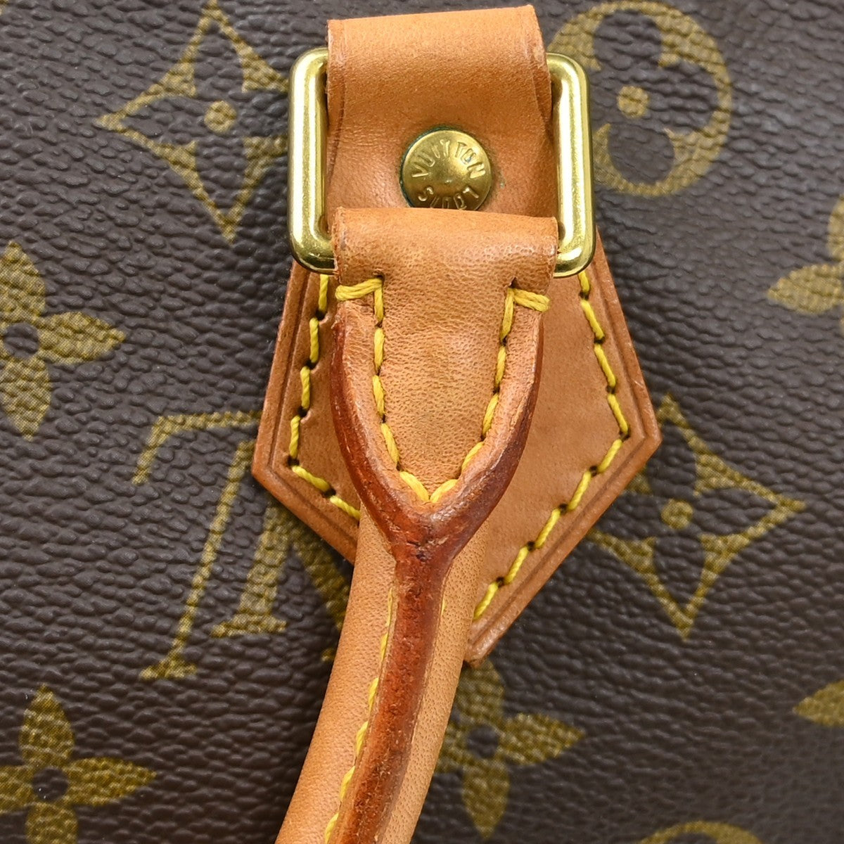 Louis Vuitton Speedy Monogram Canvas, Brown, Canvas, Handbag