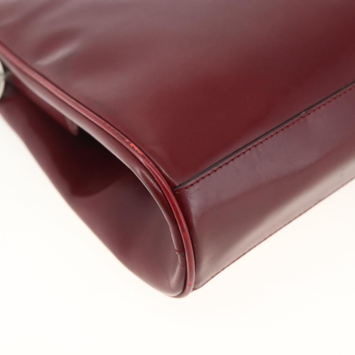 Prada Vintage Leather, Burgundy, Leather, Handbag