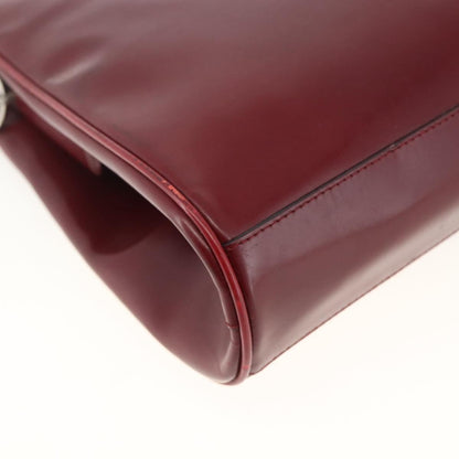 Prada Vintage Leather, Burgundy, Leather, Handbag