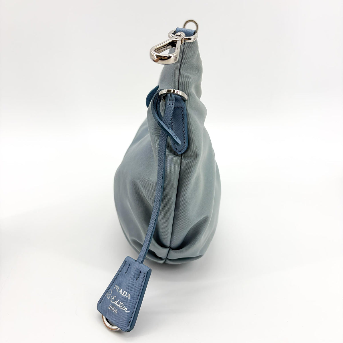 Prada Re-Edition 2005 Tessuto, Blue, Nylon, Shoulder Bag
