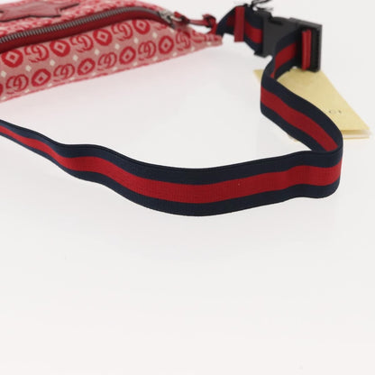 Gucci Children's Belt GG Coated Canvas, Red, Canvas, Handbag