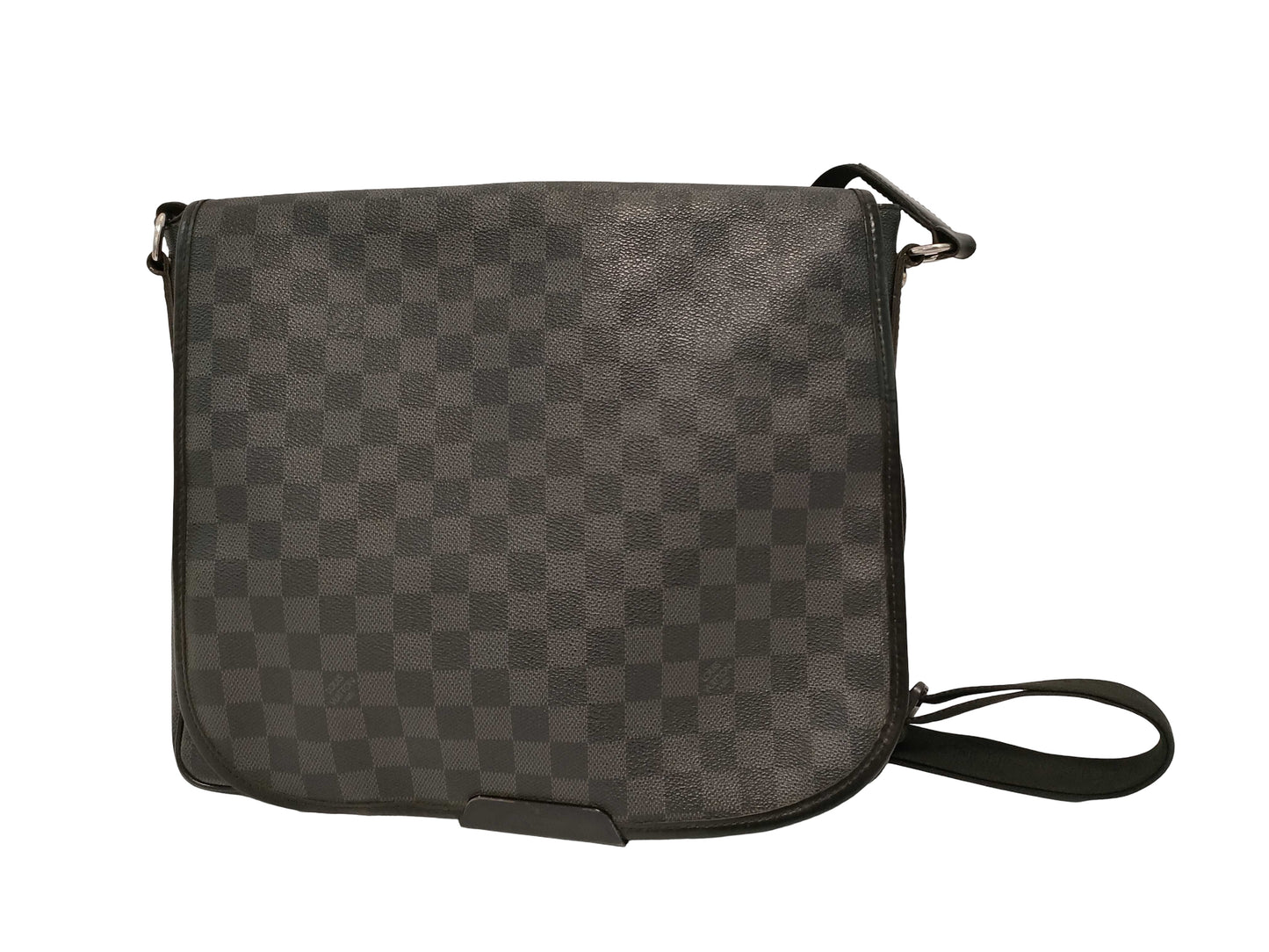 Louis Vuitton Daniel Messenger Damier Graphite, Black, Canvas, Shoulder Bag