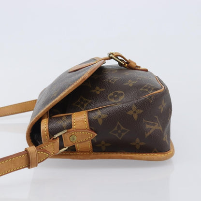 Louis Vuitton Sologne Monogram Canvas, Brown, Canvas, Handbag