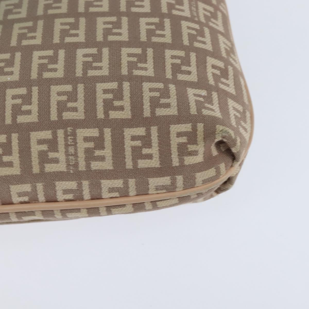 Fendi Mama Messenger Bag Zucca Canvas, BEIGE, CANVAS, Crossbody bag