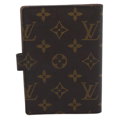 Louis Vuitton Agenda Cover Monogram Canvas, Brown, Canvas, Wallet
