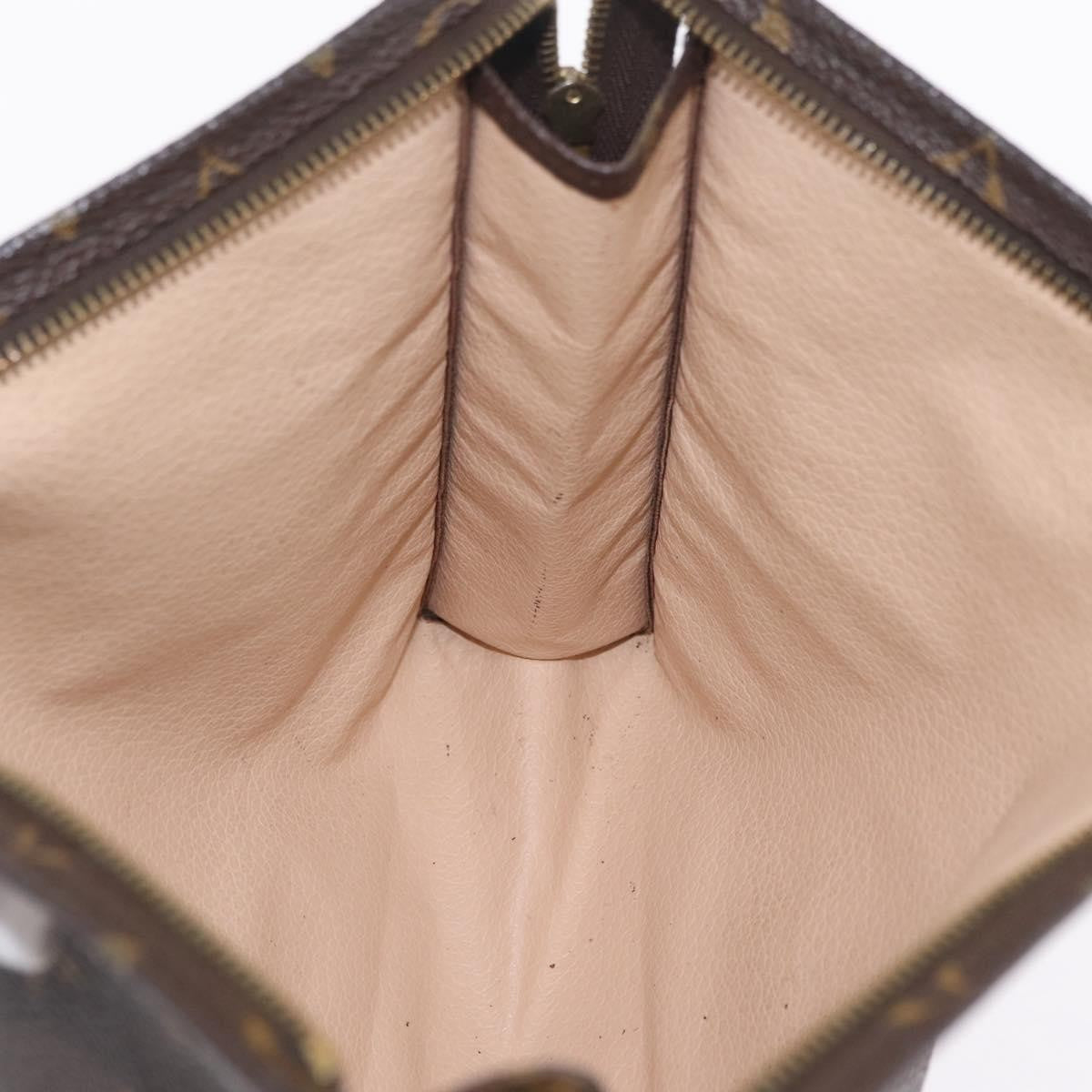 Louis Vuitton Toiletry Pouch Monogram Canvas, Brown, Canvas, Clutch