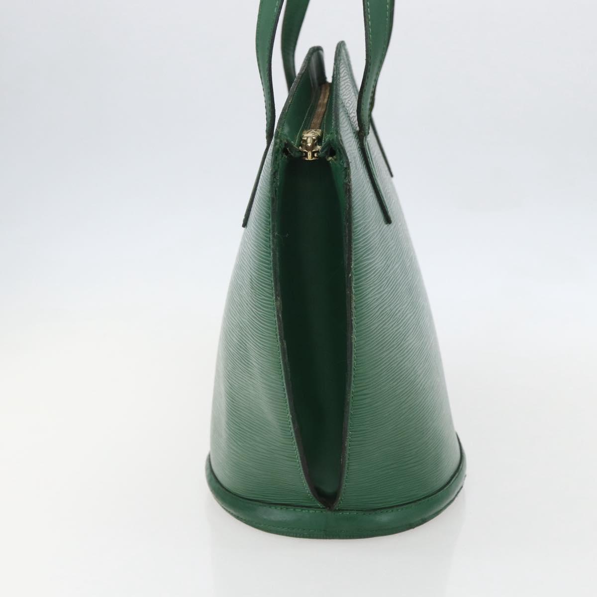 Louis Vuitton Saint Jacques Handbag Epi Leather, GREEN, LEATHER, Shoulder bag