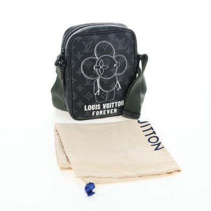 Louis Vuitton Danube Limited Edition Vivienne Monogram Eclipse, Black, Canvas, Shoulder Bag