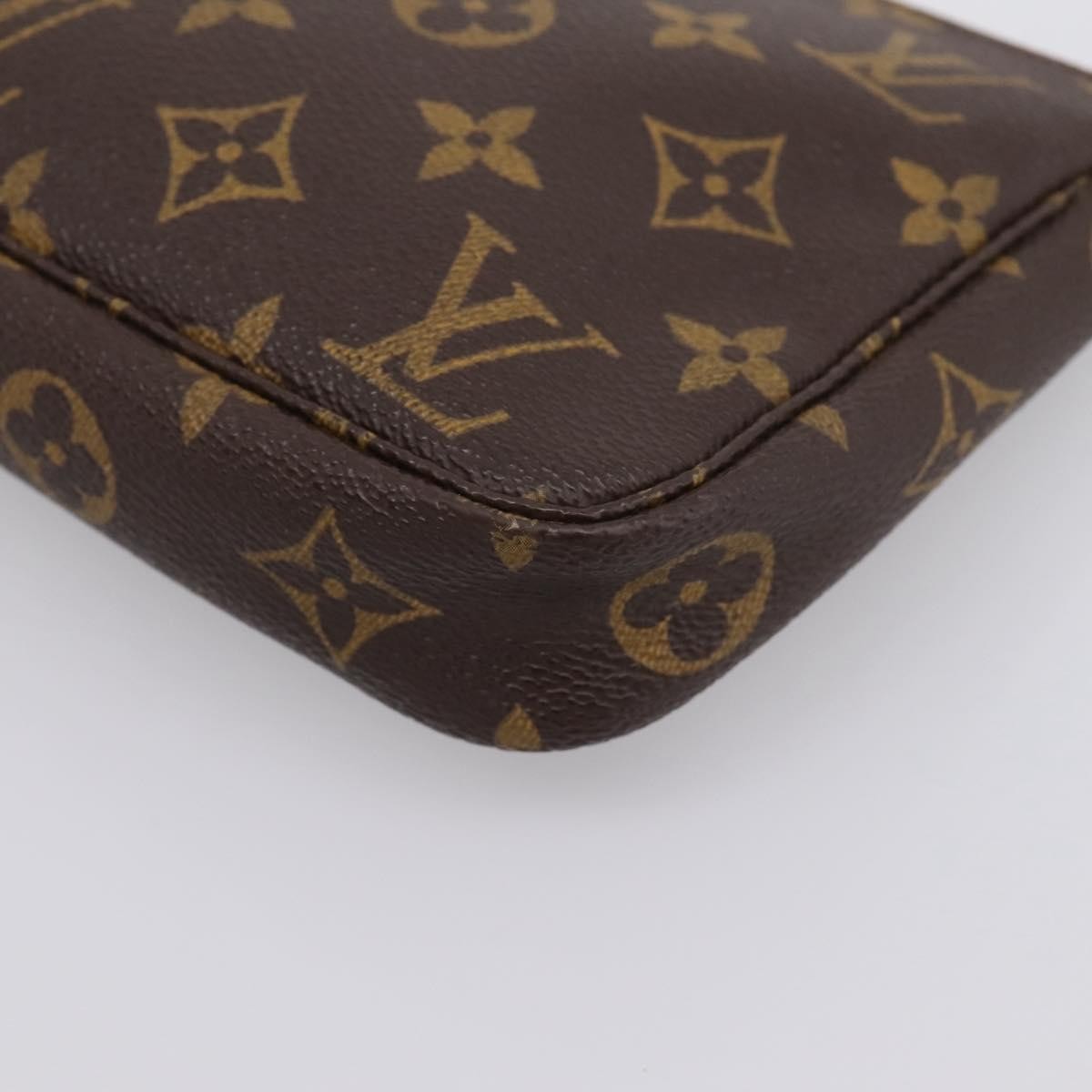 Louis Vuitton Pochette Accessoires NM Monogram Canvas, Brown, Canvas, Clutch
