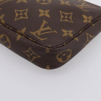 Louis Vuitton Pochette Accessoires NM Monogram Canvas, Brown, Canvas, Clutch