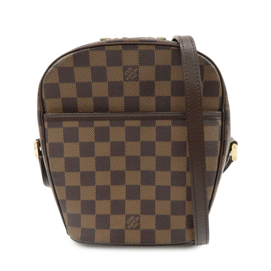 Louis Vuitton Ipanema Damier, Brown, Canvas, Handbag