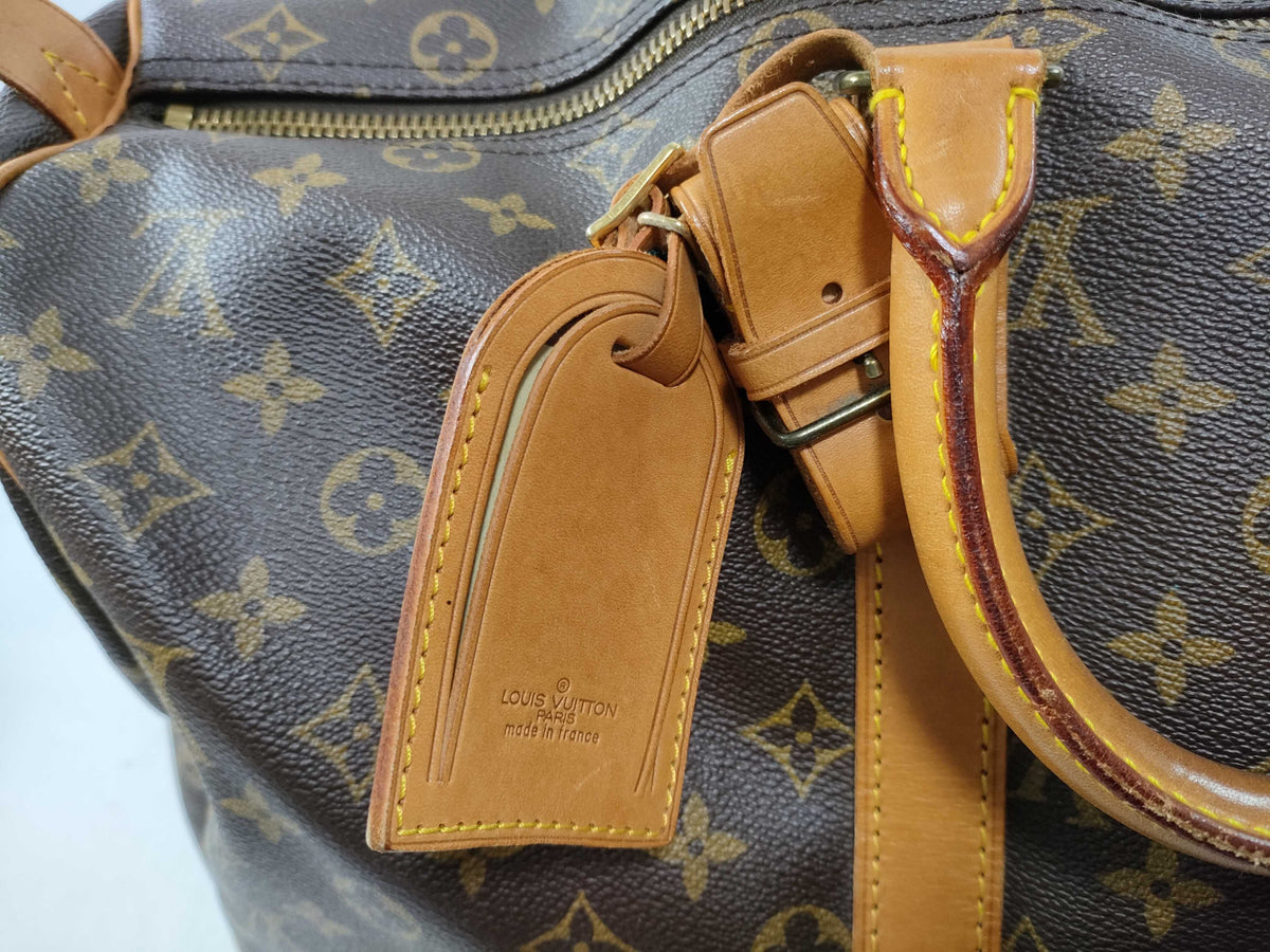 Louis Vuitton Keepall Monogram Canvas, Brown, Canvas, Travel Bag