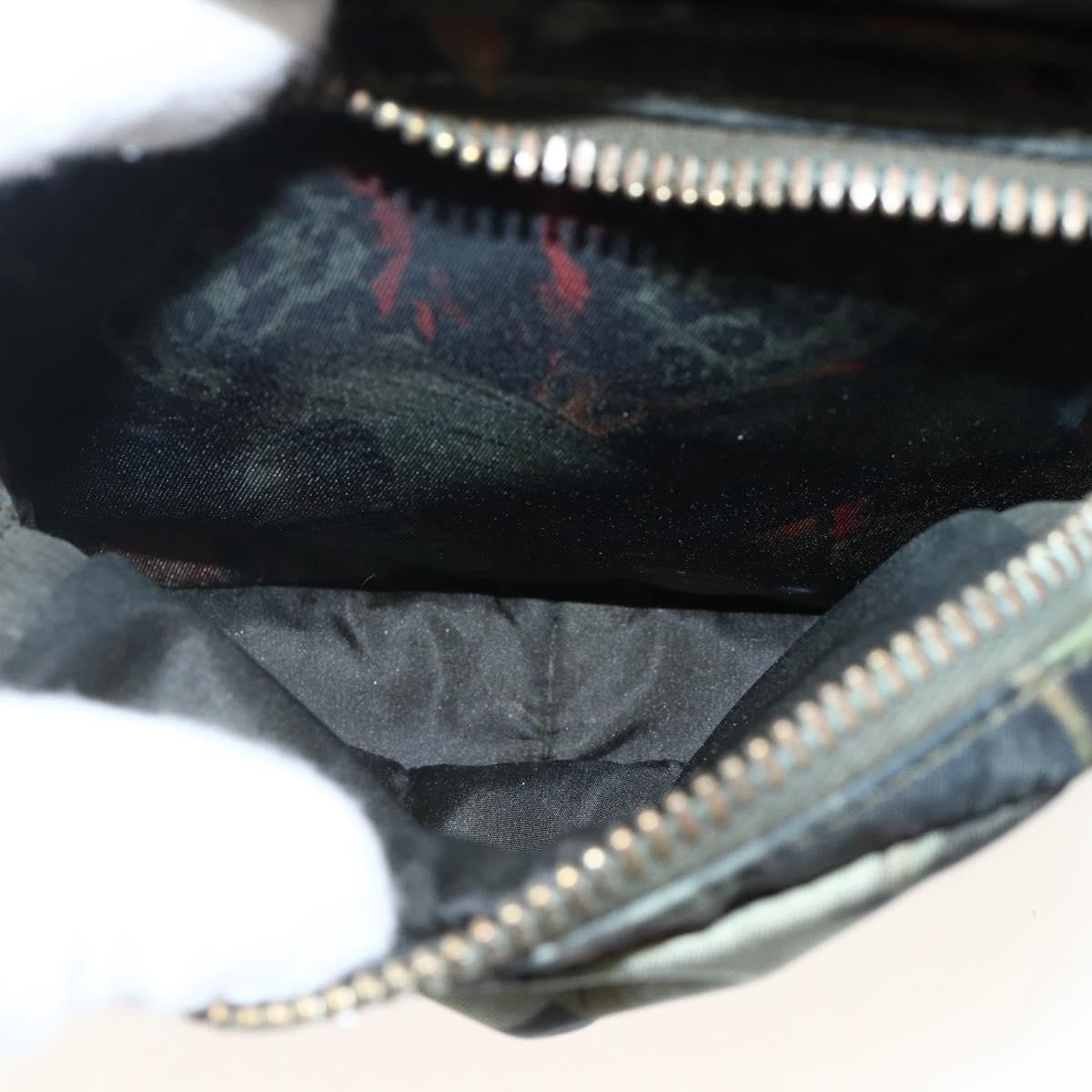 Valentino Garavani Backpack Denim with Butterfly Applique, Khaki, Nylon, Backpack