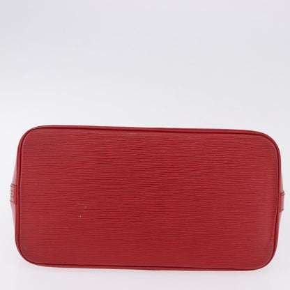 Louis Vuitton Vintage Alma Epi Leather, Red, Leather, Handbag