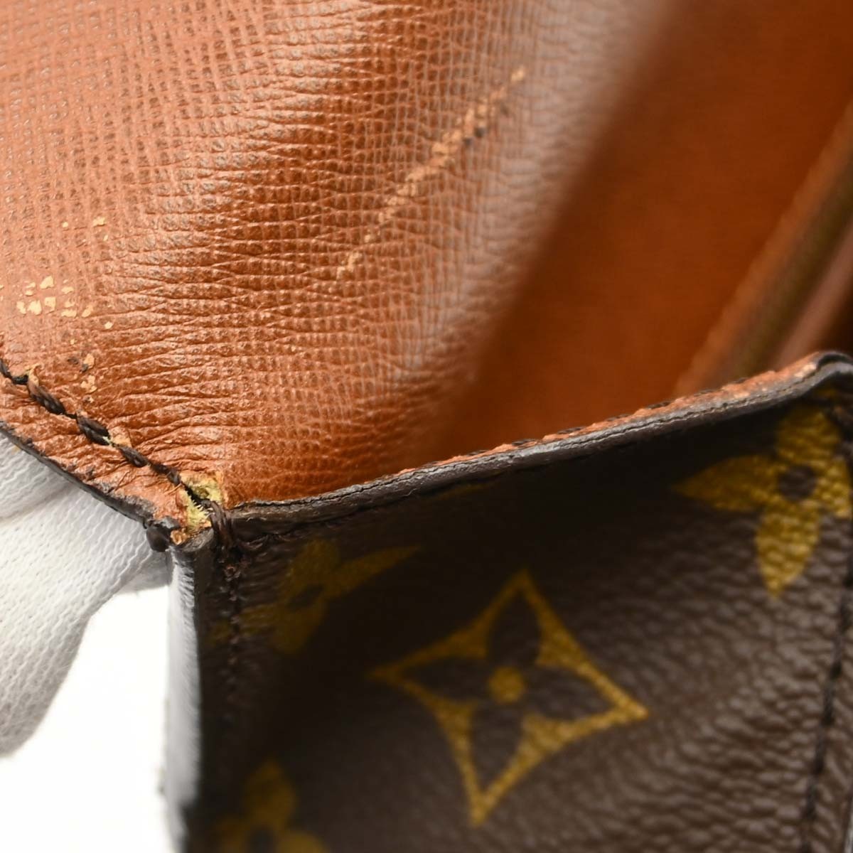 Louis Vuitton Saint Cloud Monogram Canvas, Brown, Canvas, Handbag