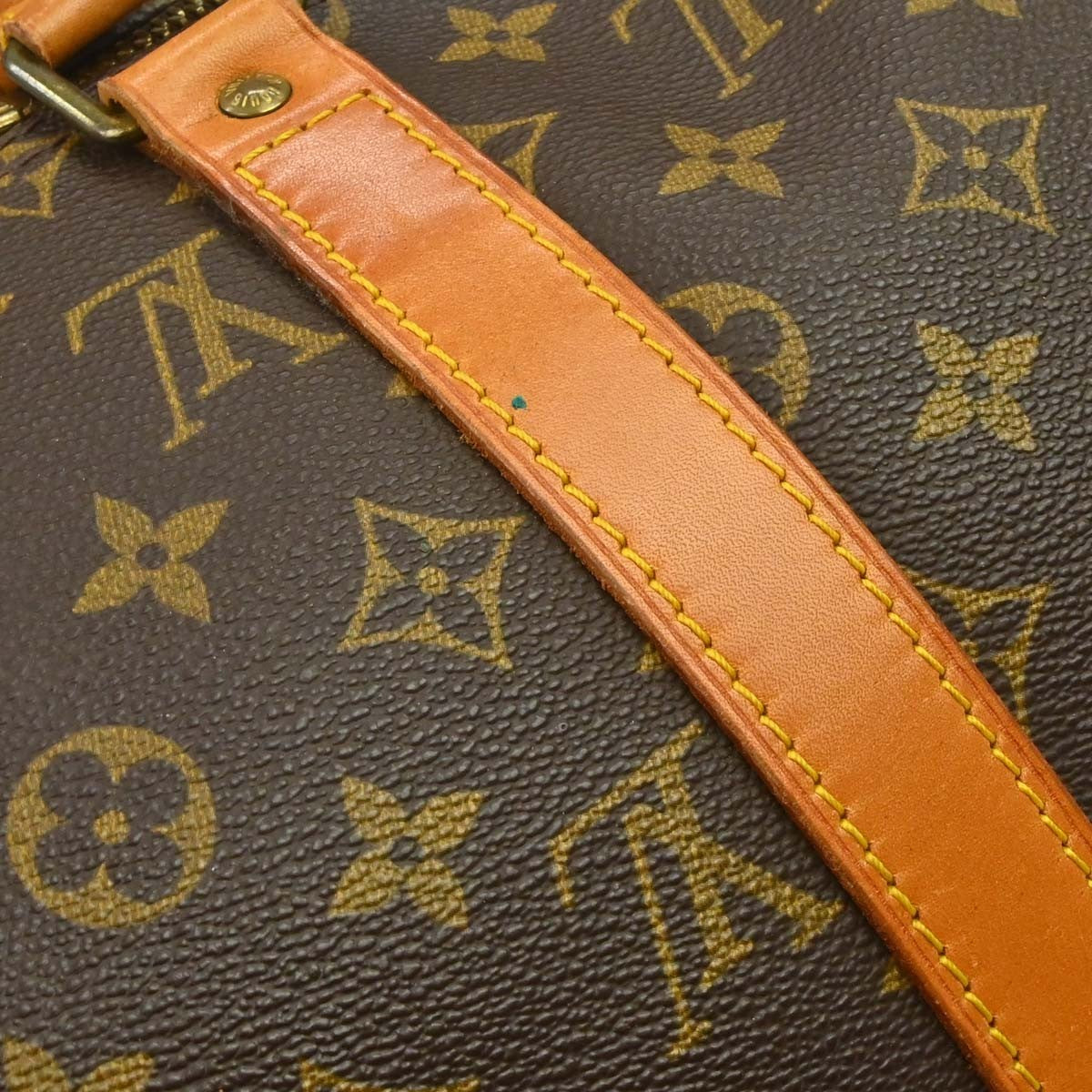 Louis Vuitton Keepall Monogram Canvas, Brown, Canvas, Travel Bag