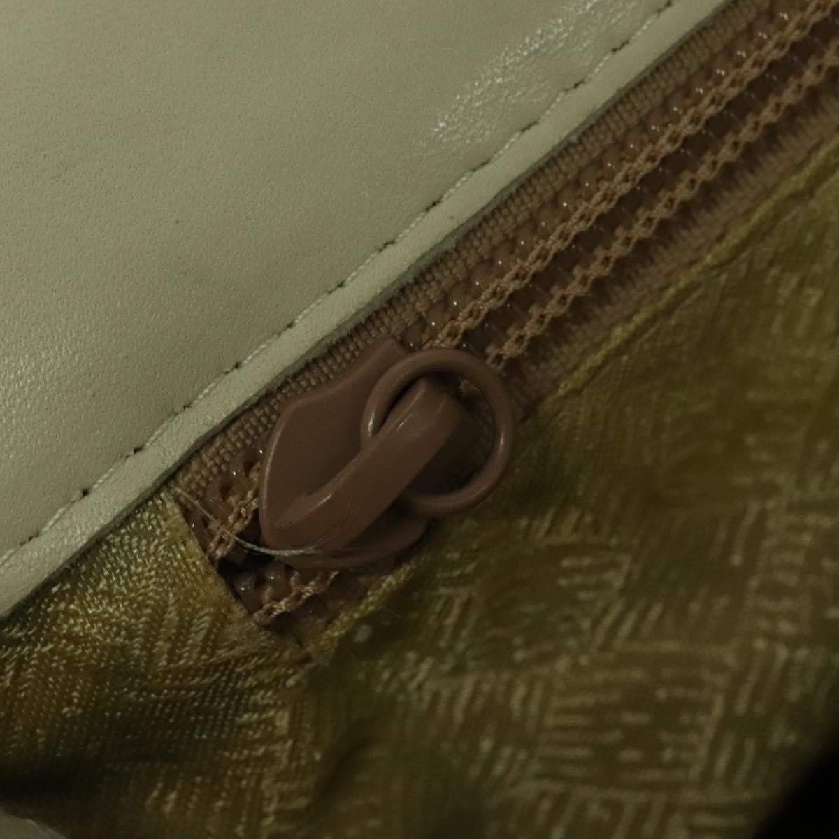 Bottega Veneta Intrecciato Handbag Intrecciato, White, Leather, Handbag