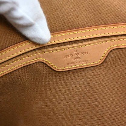 Louis Vuitton Cabas Mezzo Monogram Canvas, Brown, Canvas, Shoulder Bag