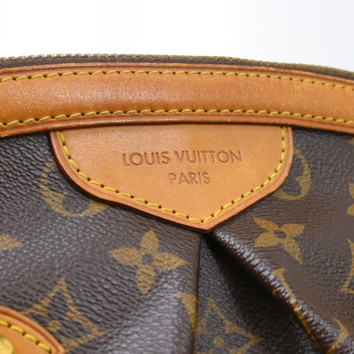 Louis Vuitton Tivoli Monogram Canvas, Brown, Canvas, Handbag