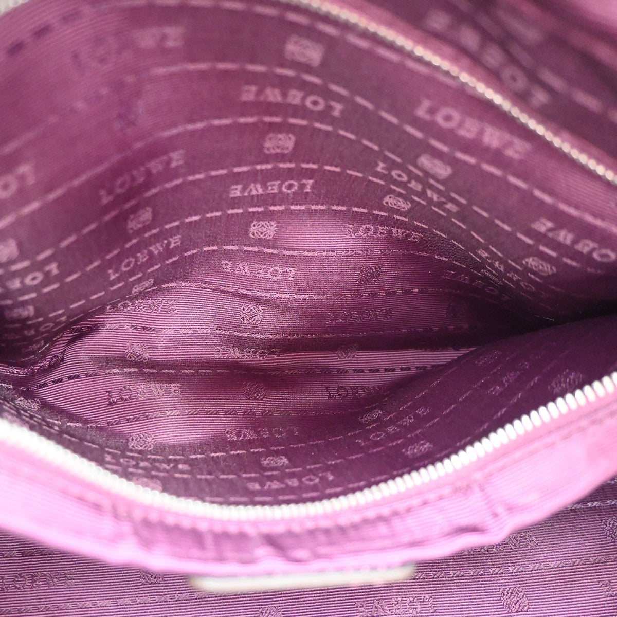 Loewe Heritage Boston Leather, Pink, Leather, Handbag
