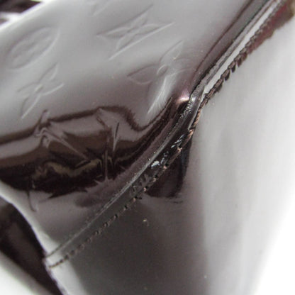 Louis Vuitton Wilshire Monogram Vernis, Burgundy, Patent Leather, Handbag