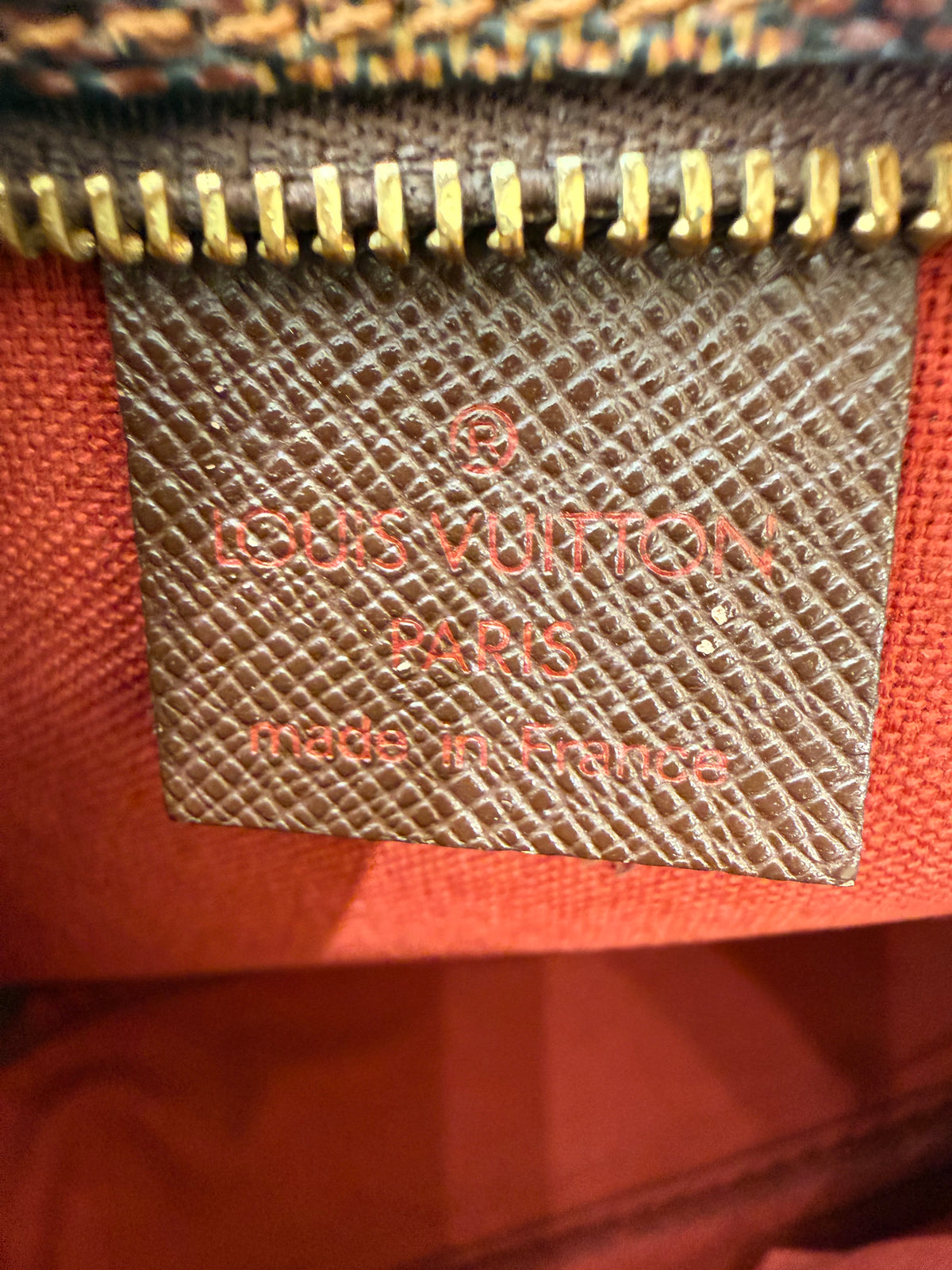 Louis Vuitton Kasai Clutch Damier Ebene, Brown, Canvas, Clutch